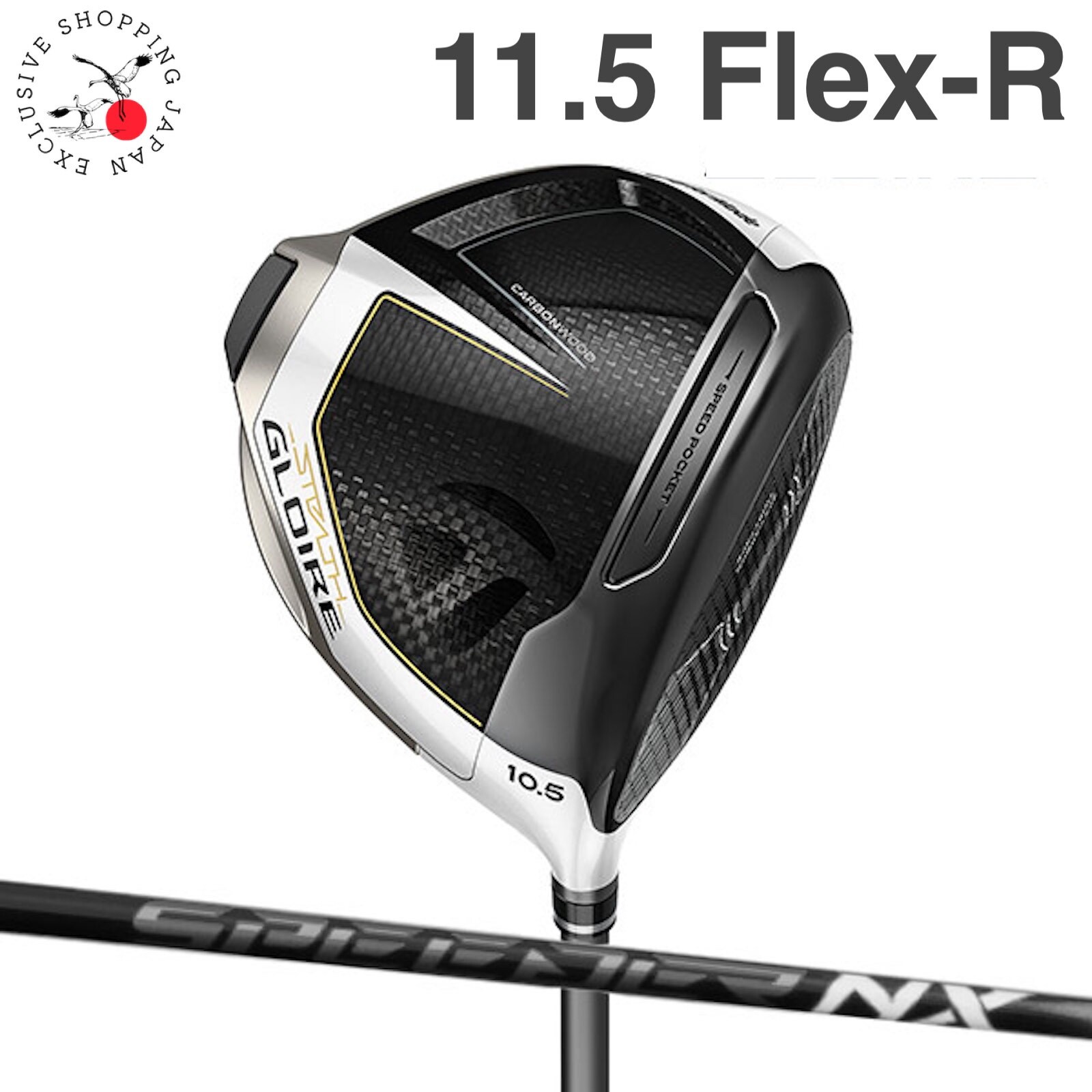 TaylorMade R11 ドライバー、GLOIRE サンド TaylorMade Golf Club Men Stealth Gloire Driver Loft 11.5