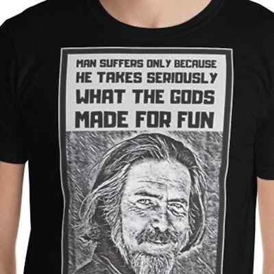 Alan Watts Quote T-Shirt