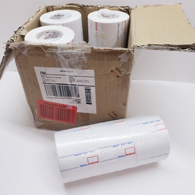 CAS 8020 Printing Scale Label 58x60 mm UPC Ingredient 12 Rolls 500 Labels ea