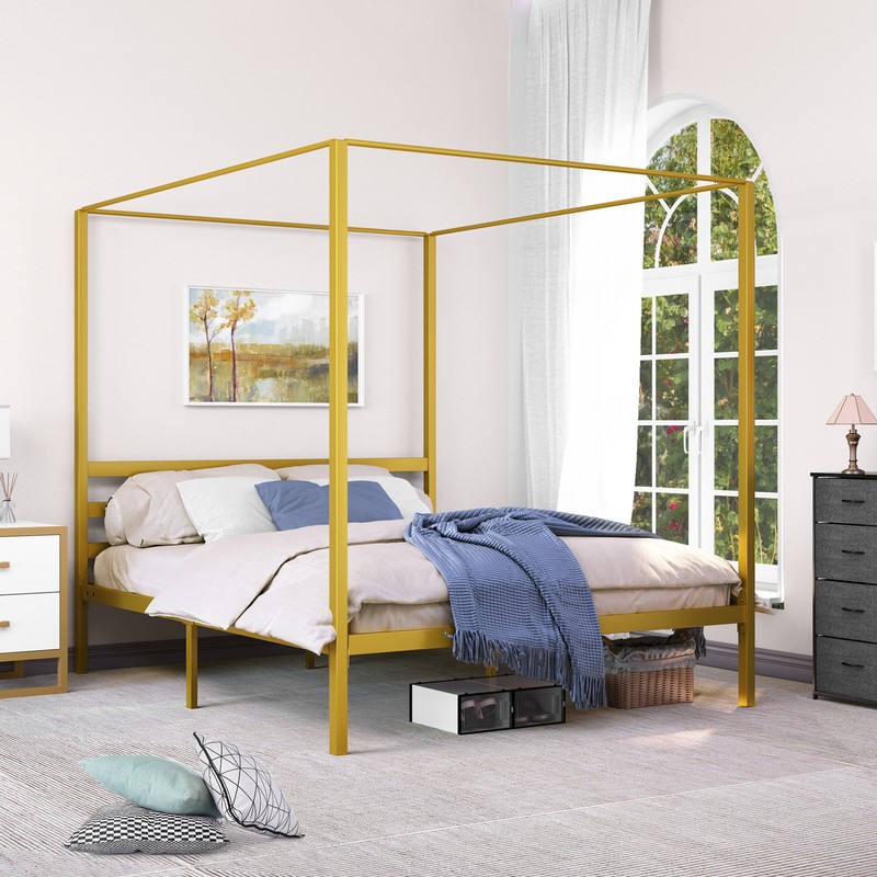 14 Inch Platform King  Bed Frame
