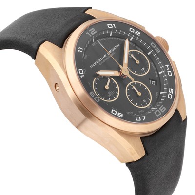 Pre-owned Porsche Design Dashboard 18k Rose Gold 44mm Automatic Men's Watch P.662069401243