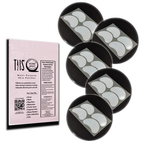 ACNE LOTION H 3点セット 20 LARGE Halfmoon Hydrocolloid Acne Spot Bandages under Eyes