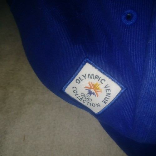 2002 Winter Olympics Hat Cross Country Skiing. Blue Olympic Venue Collection