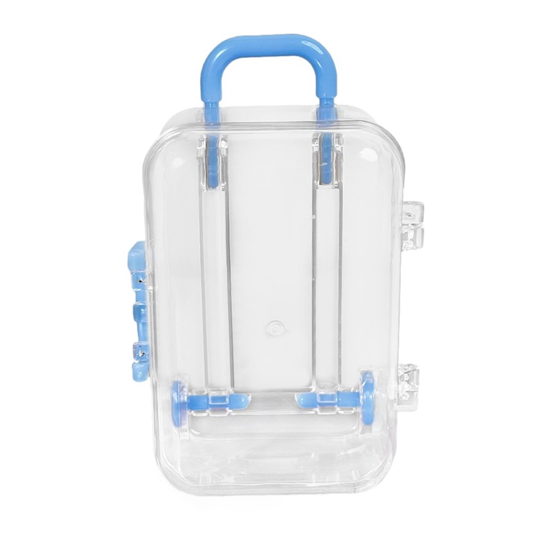 Transparent Mini Luggage Gift Box PVC Transpare Bag Fashion Box Handbag