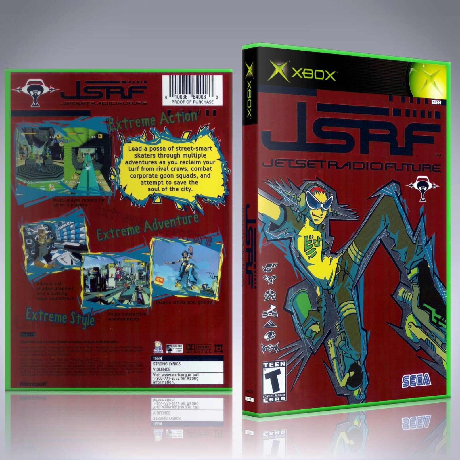 Xbox Replacement Case - NO GAME - Jet Set Radio Future | eBay Xbox Replacement Case - NO GAME - Jet Set Radio Future | eBay
