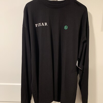Hidden NY x Disney Pixar 'WALL-E' Circle Cotton Black Long Sleeve Shirt 2XL