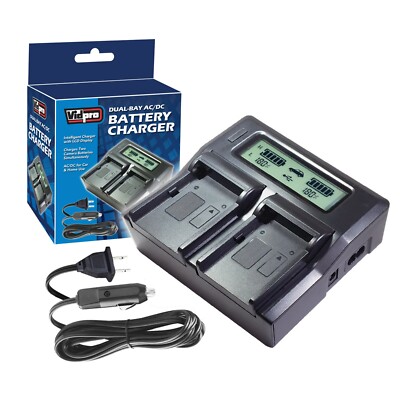 Charger for Canon EOS C300 MARK II, EOS C300 MARK III, EOS C500 MARK II, EOS C70