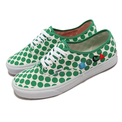 

Мужская повседневная обувь унисекс Vans MOCA x Authentic Logo Green White VN0A5KRD8CY, Белый, Authentic