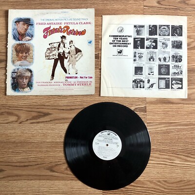 Vintage 1968 Finians Rainbow OST LP Vinyl Record Warner Bros Promotion Copy (G)