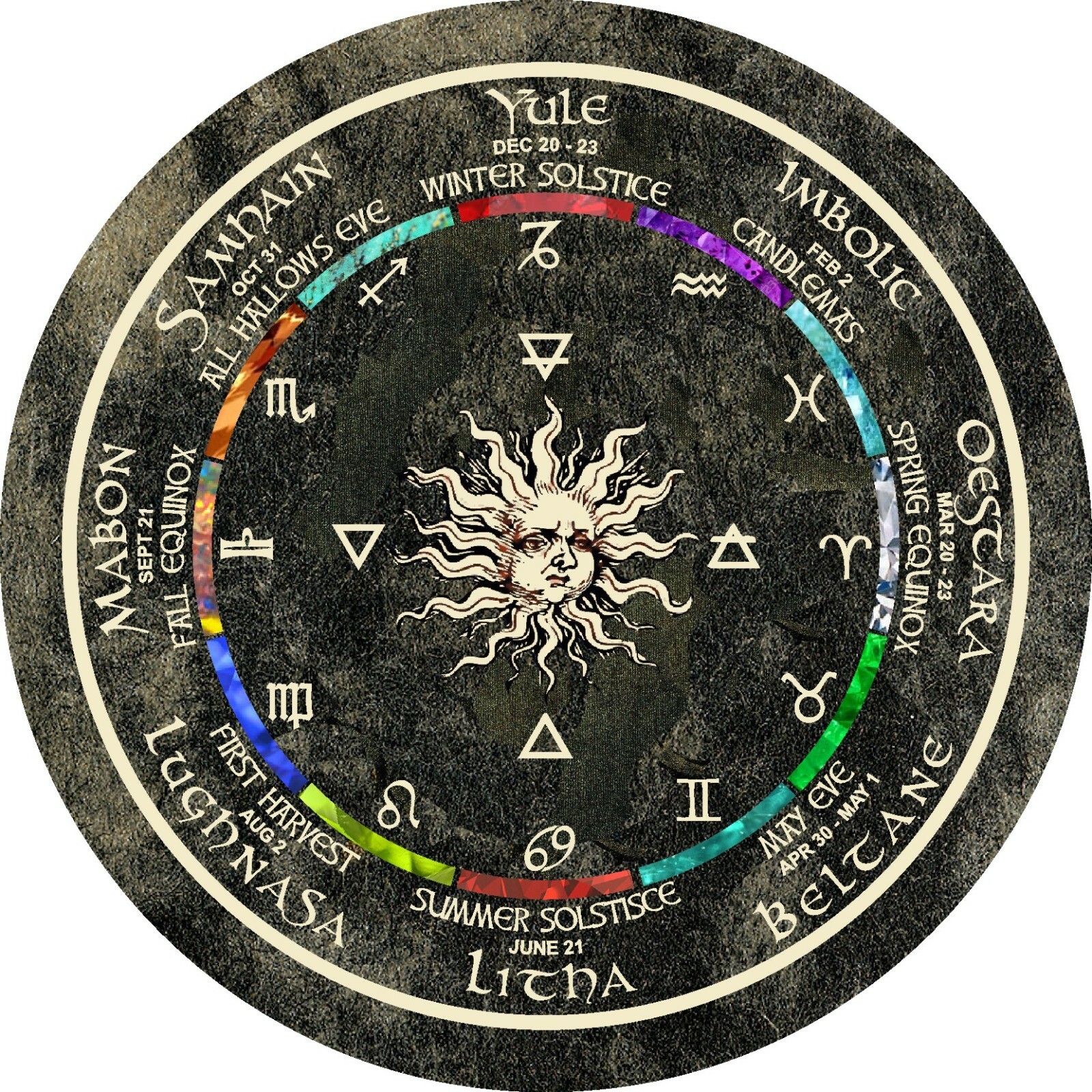 Pagans 4th & 8th 7EP 2枚セット Amazon.com: Tirmanaz Runes, 14pcs Witch Rune Stones Set with