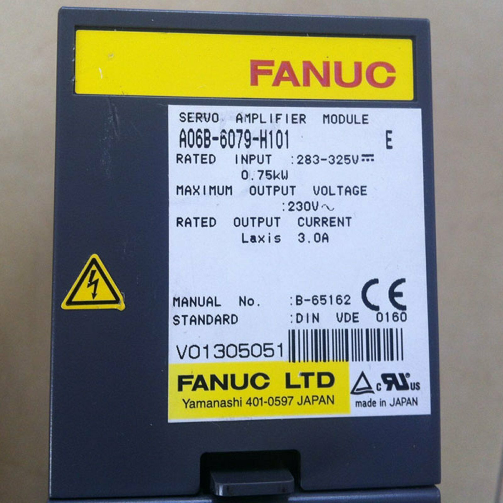 中古 FANUC Servo Amplifier A06B-6079-H104 FANUC A06B-6079-H104 | In Stock Ships Overnight
