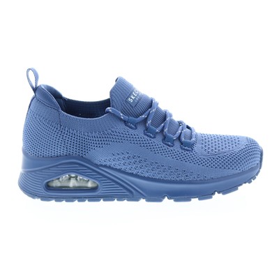 

Skechers Uno Everywear 177102 Женские синие кроссовки на шнуровке Lifestyle Обувь 6.5, Синий, Skechers Uno Everywear