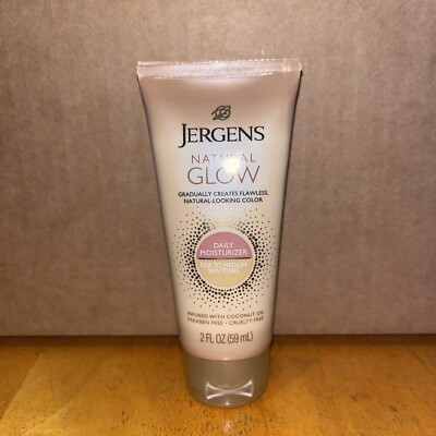 Jergens Natural Glow Daily Moisturizer Fair To Medium Skin Tones 2oz