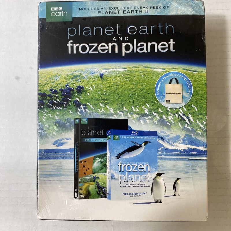Planet Earth And Frozen Planet 2016 BBC Worldwide Brand New