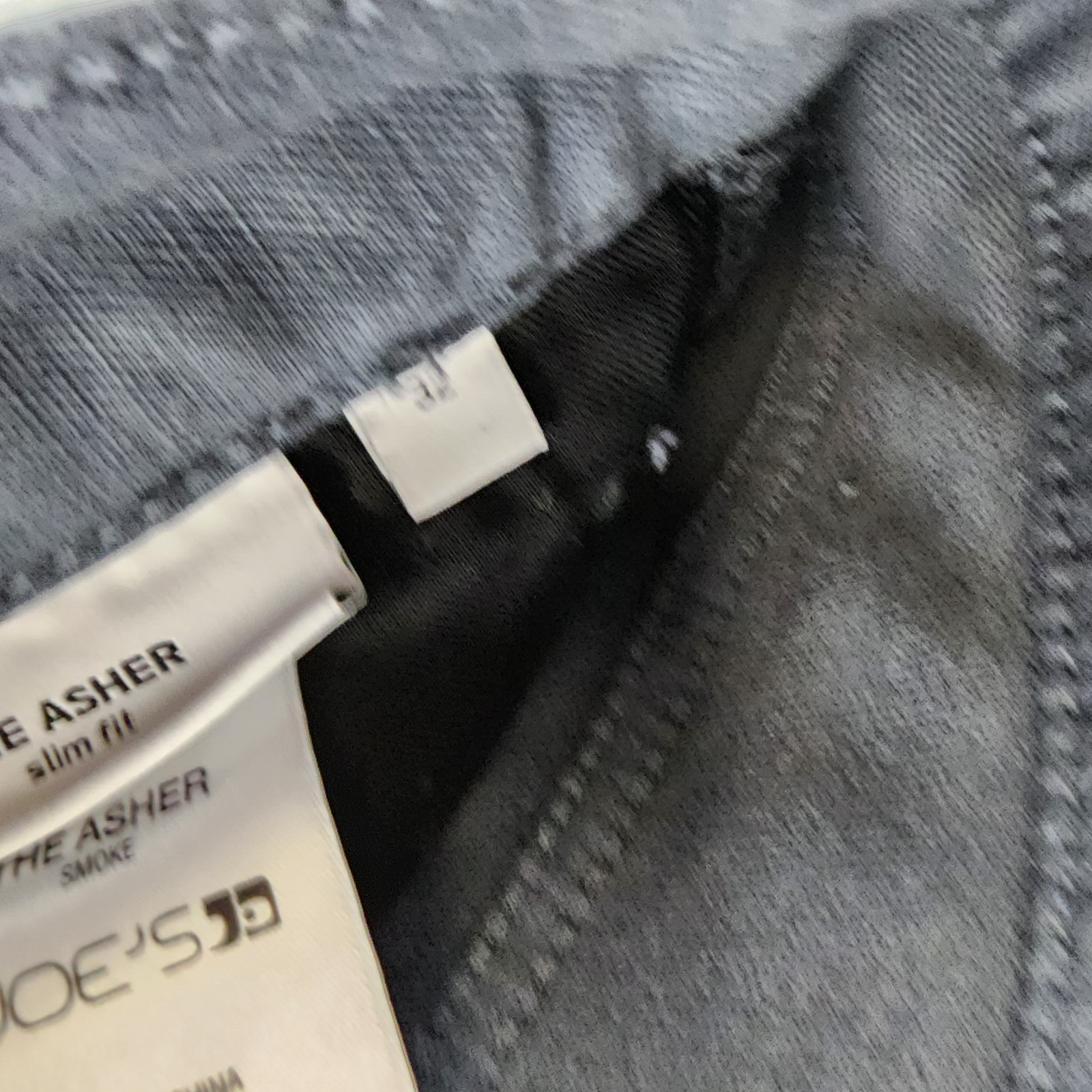 Joe's Jeans The AirSoft Asher Slim-Fit Jeans Men's 32 Smoke Zip Fly With Button - Picture 15 of 18