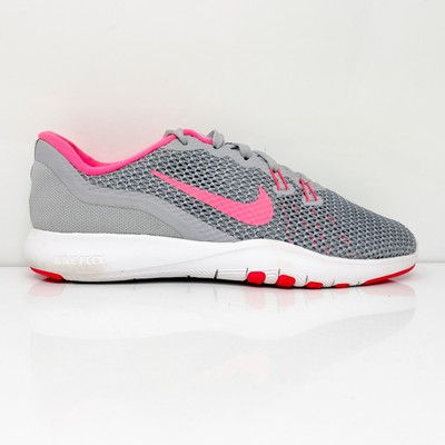 Nike Womens Flex Trainer 7 898479-006 Серые кроссовки Кроссовки для бега, размер 6, Серый, Flex Trainer 7