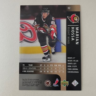 2001 Upper Deck Ice #32 Marian Hossa