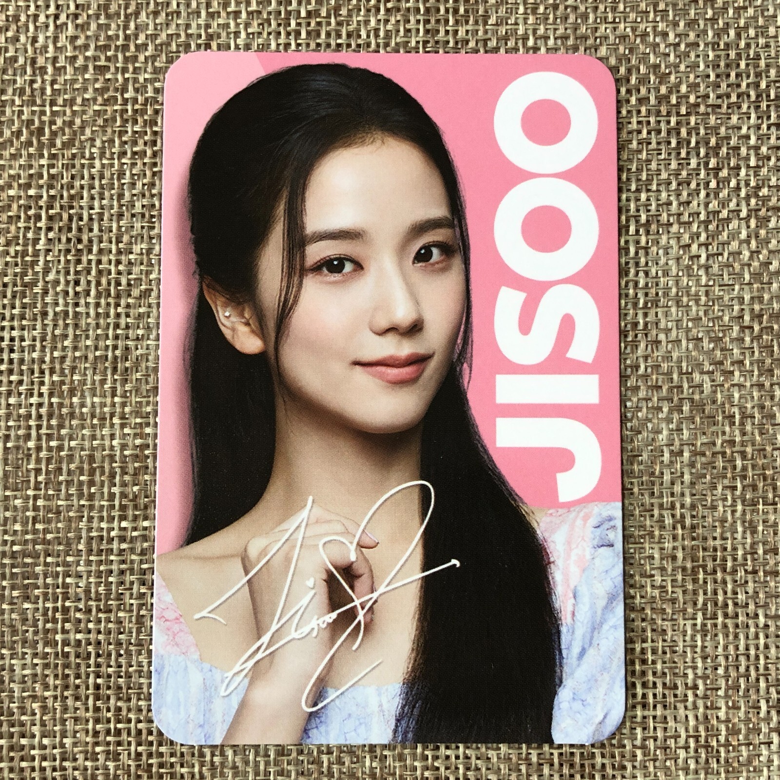 BLACKPINK JISOO トレカ BLACKPINK JISOO #2 [ OREO X BLACKPINK ] Official Limited