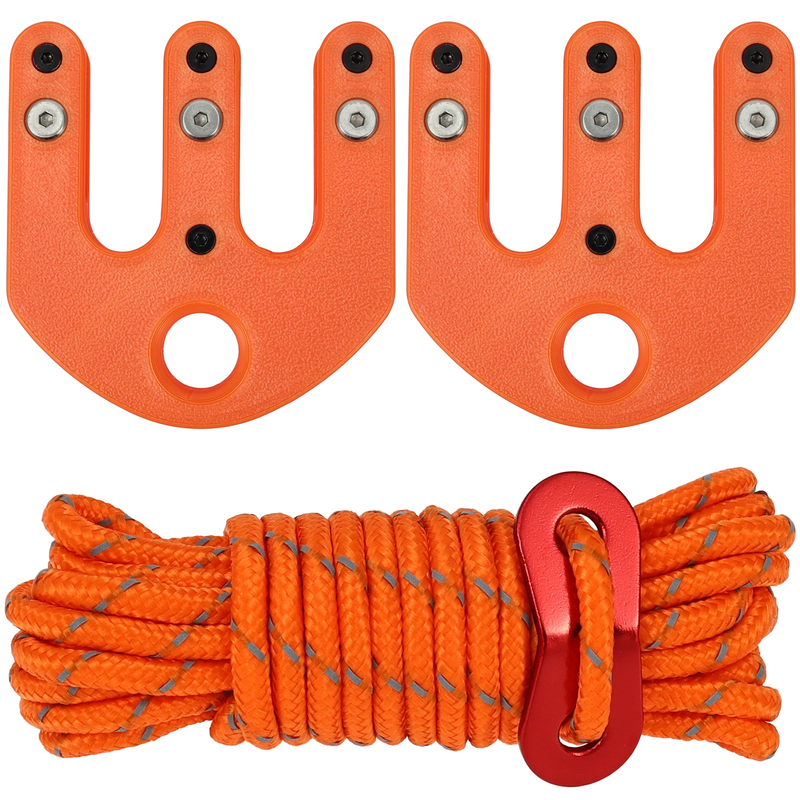 Game Hoist Block and Tackle Pulley System Hunting Lift Nylon Gear Lifting Tool