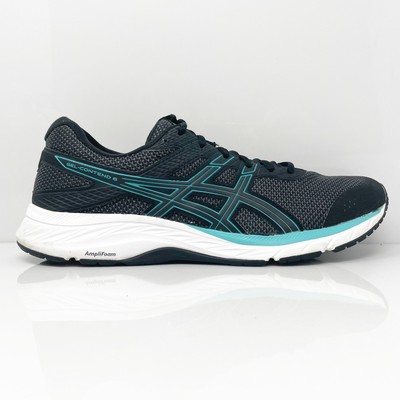 

Женские кроссовки Asics Gel Contend 6 1012A671 черные кроссовки размер 11, Черный, Gel Contend 6