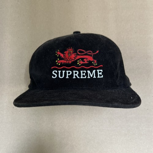 帽子 project dragon cap GOODENOUGH supreme Supreme GOODENOUGH Crushed Rayon Camp Cap Black - SS25 - US