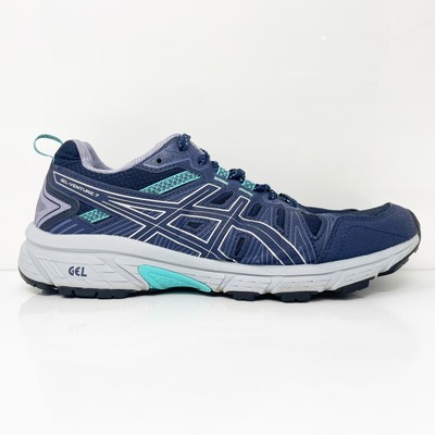

Asics Womens Gel Venture 7 1012A477 Синие кроссовки для бега Размер 9 W, Синий, Gel Venture 7