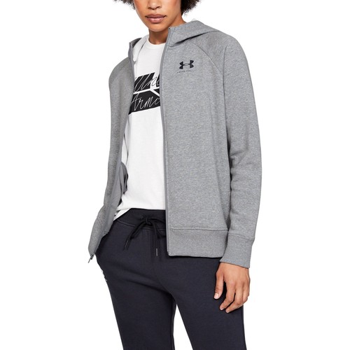

[1348559-035] Женская толстовка с капюшоном Under Armour Rival Fleece в спортивном стиле, Серый