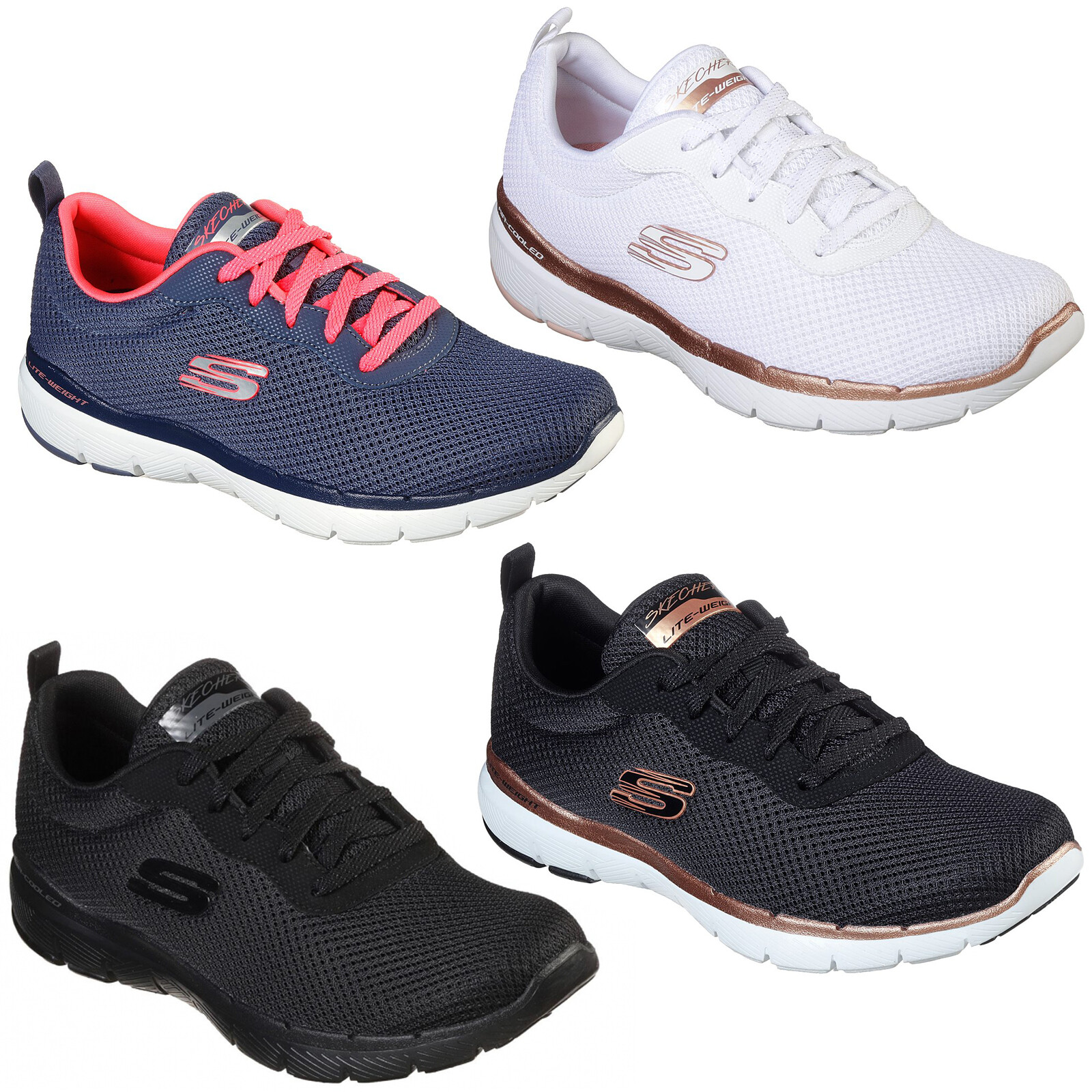 skechers flex appeal 3.0 trainers