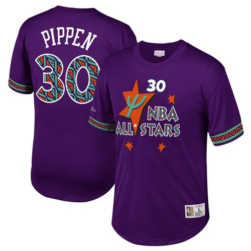 

MITCHELL - NESS NBA N-N MESH CREWNECK 1995 SCOTTIE PIPPEN ALL-STAR, Фиолетовый
