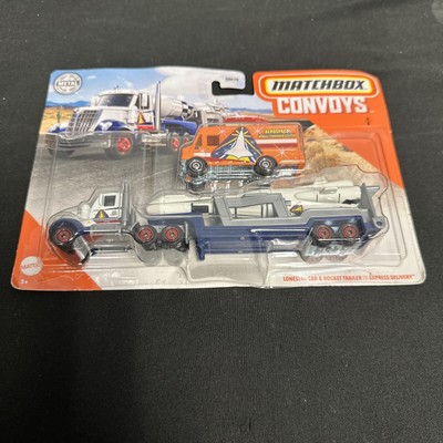 Matchbox 2020 CONVOYS #8/8 Lonestar Cab & Rocket Trailer 1:64 Scale New