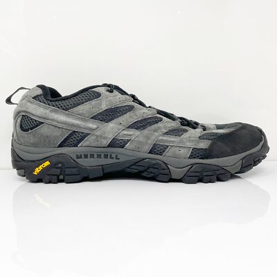 Merrell Mens Moab 2 Ventilator J034207 Серые кроссовки для походов Размер 15