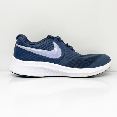 

Nike Boys Star Runner 2 AQ3542-406 Синие кроссовки для бега Размер 4Y, Синий, Star Runner 2