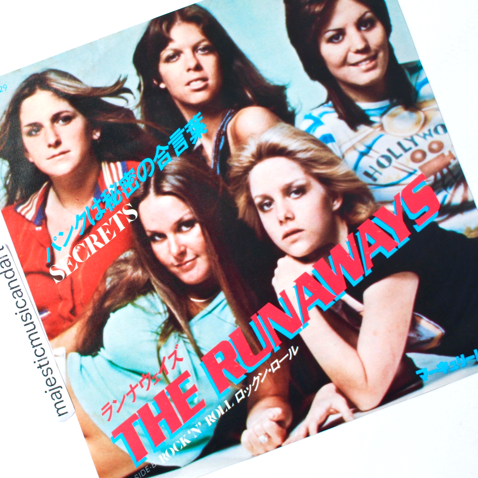 ORIGINAL 1976 THE RUNAWAYS ROCK N ROLL 7
