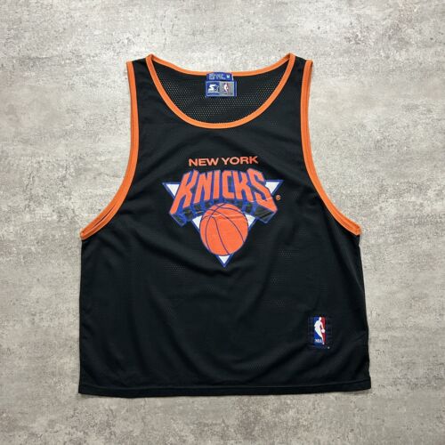 Vintage 90's New York Knicks Starter Patrick Ewing Authentic