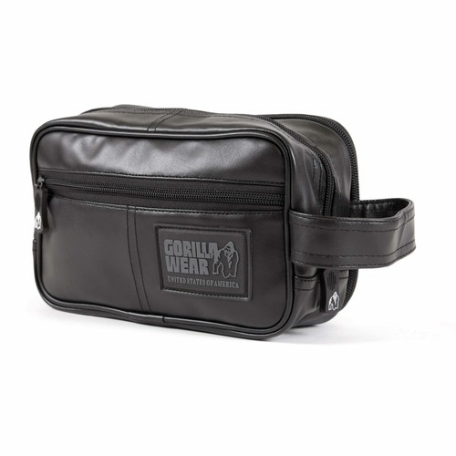 Gorilla Wear Toiletry Bag - schwarz - Bodybuilding Fitness Accessoires