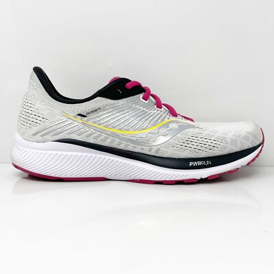 Saucony Womens Guide 14 S10654-55 Белые кроссовки для бега Размер 9, Белый, Guide 14