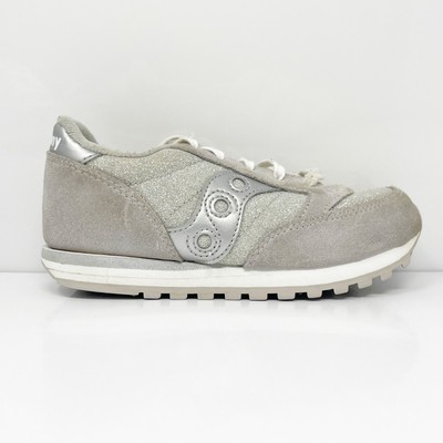 

Saucony Girls Jazz Original SK164785 Бежевая повседневная обувь Кроссовки Размер 12 M, Бежевый, Jazz Original