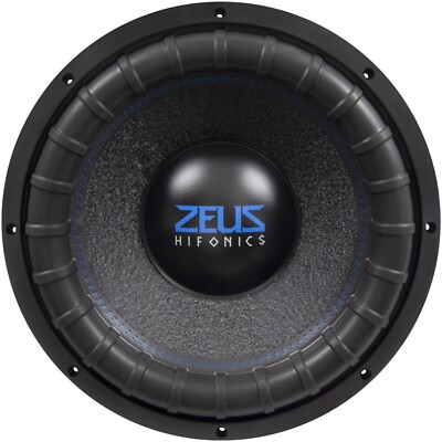 HIFONICS ZEUS ZRX-15D2 3000W MEGA BASS CAR SUBWOOFER