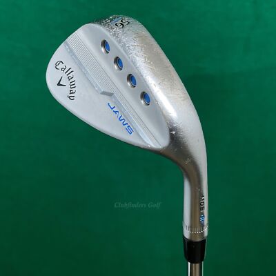 Callaway MD5 Jaws Chrome 56-10S 56° Sand Wedge Stepped Steel Wedge Flex