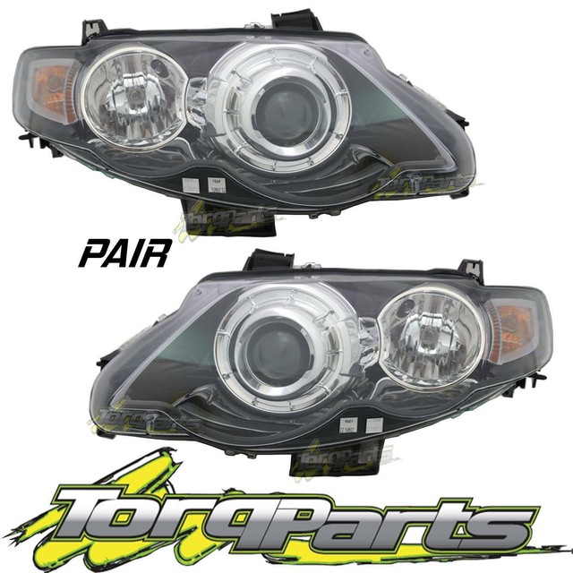 HEADLIGHTS PAIR SUIT FG FALCON FORD XR6 XR8 1114 SERIES 2 HEADLAMPS L