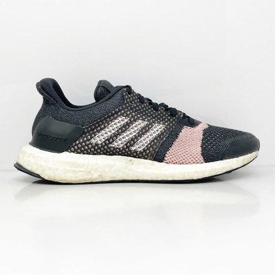 

Adidas Womens Ultraboost ST B75864 Черные кроссовки для бега Размер 7, Черный, Ultraboost ST