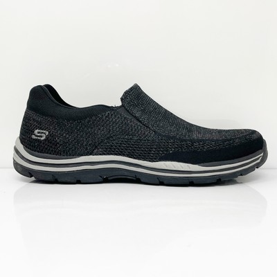 

Skechers Mens Expected Gomel 65086EWW Черная повседневная обувь Кроссовки Размер 9.5, Черный, Relaxed Fit Expected Gomel