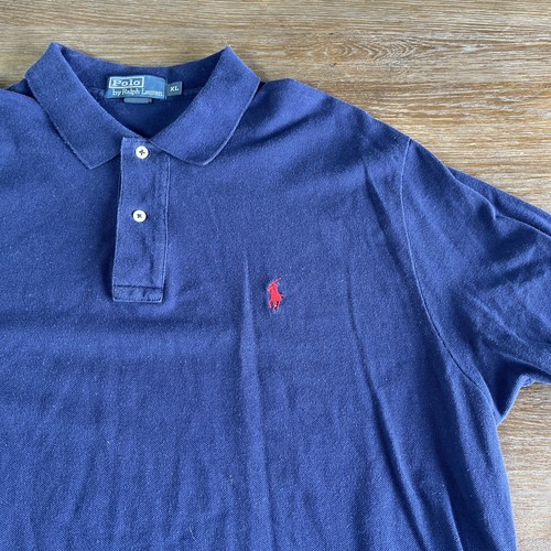 Polo Ralph Lauren Short Sleeve Shirt Men's Sz X-Large Navy