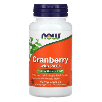 Now Foods Standardized Cranberry 90 растительных капсул с гарантией качества GMP, веганский,