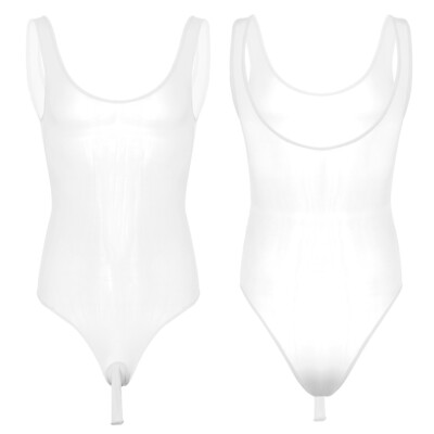 Men Bodysuit Contemporary Dancewear Stage Performance Leotard Professional Jazz