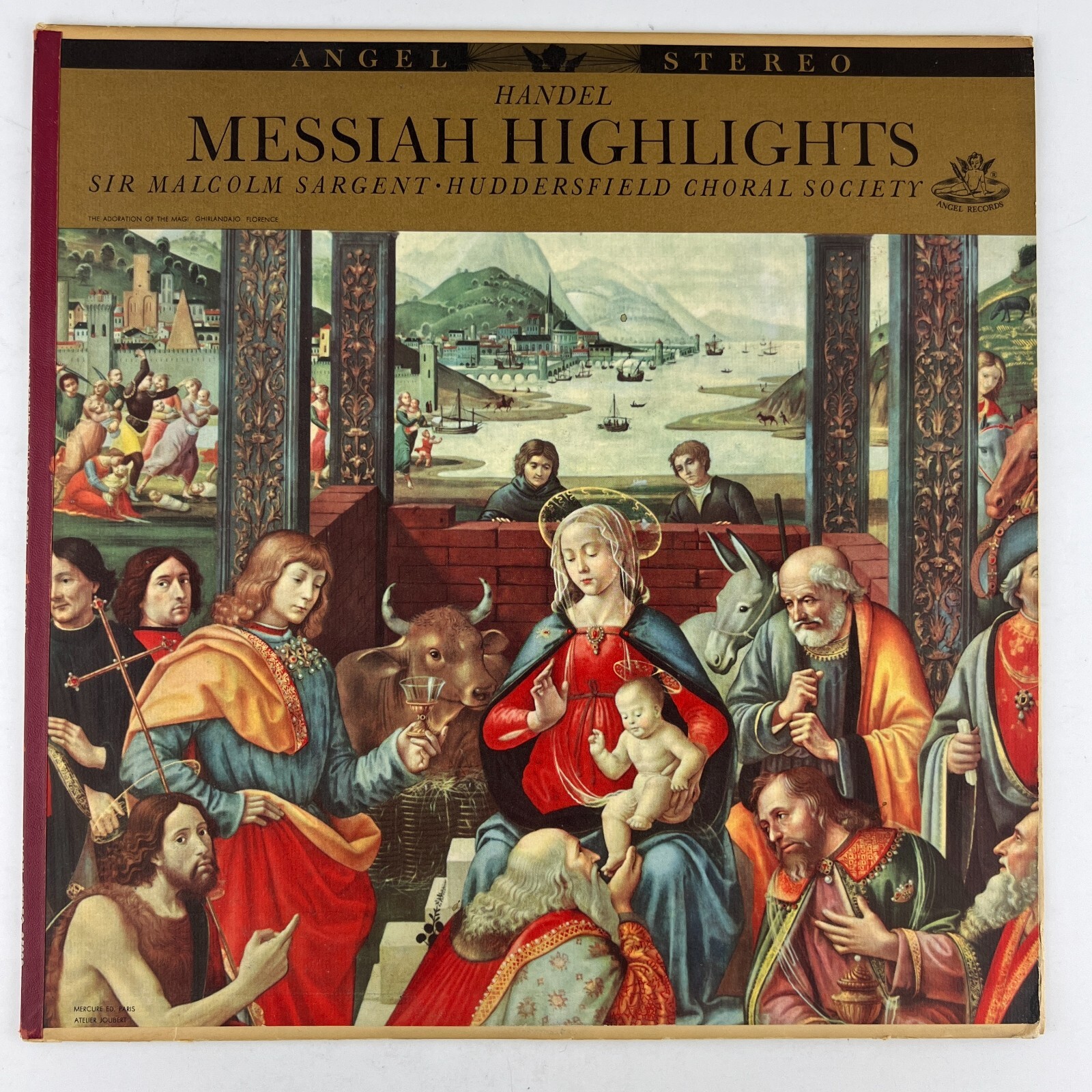 【希少USプロモ2LP】Handel's Messiah レコード Georg Friedrich Handel – Messiah Highlights Vinyl LP Record