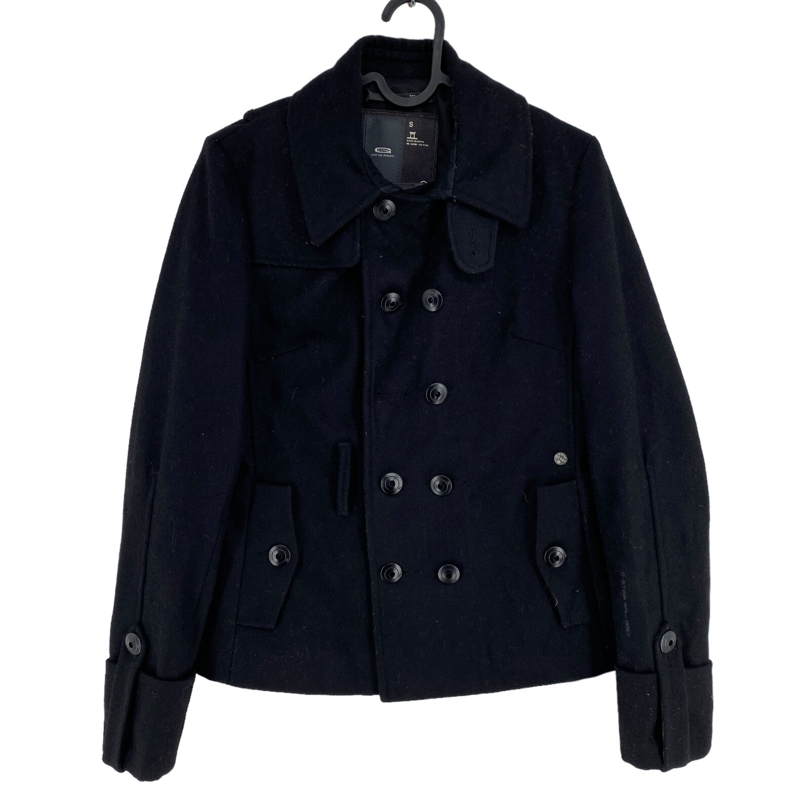 『値下げ』G-Star RAW Wool Peacoat Wool Peacoat | Black | G-STAR® US