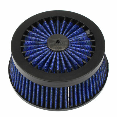 Blue Air Cleaner Element Replacement Filter For Harley Dyna FLD Softail Springer