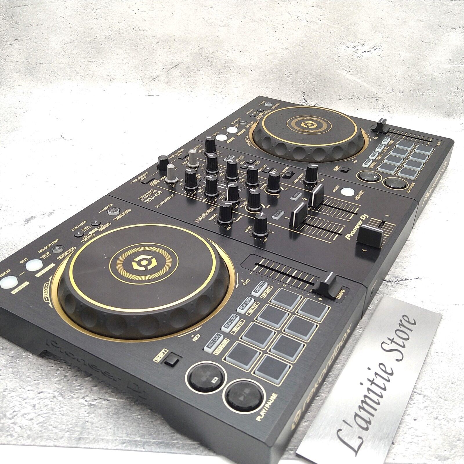 Pioneer DDJ-400 Limited Gold 2-Channel DJ Controller 2ch DDJ400 DDJ-400-N Japan Pioneer DDJ-400 Limited Gold 2-Channel DJ Controller 2ch DDJ400 DDJ-400-N Japan