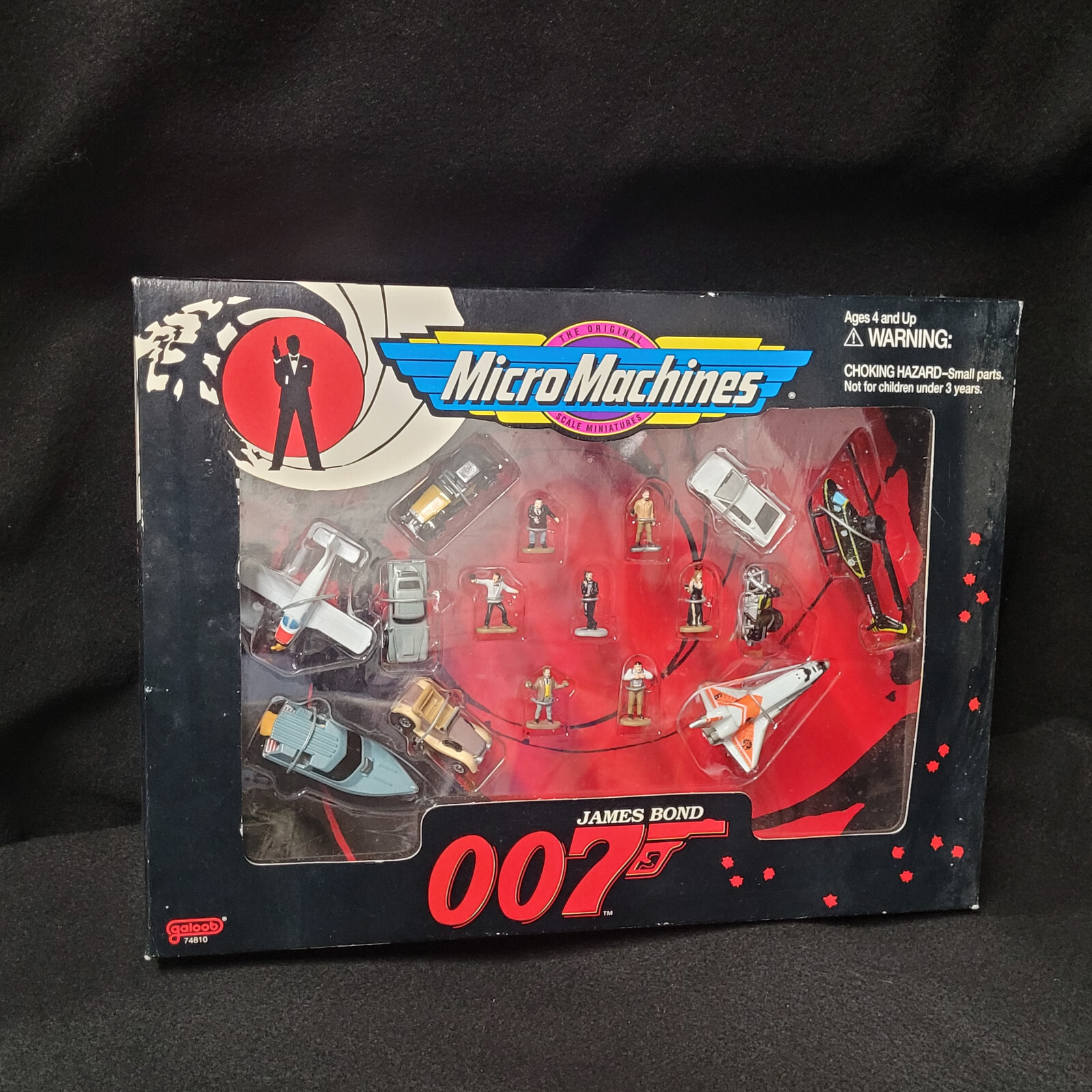 Vintage 1995 Micro Machines James Bond 007 by Galoob - New